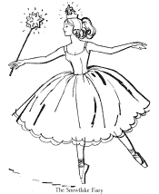 ballet coloring page