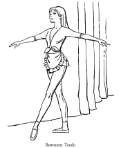ballet coloring pages