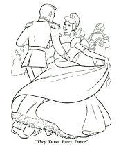 princess coloring page