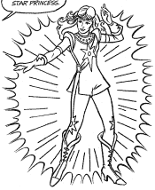 princess coloring pages
