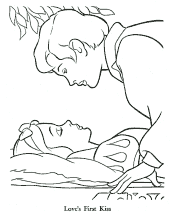 princess coloring page