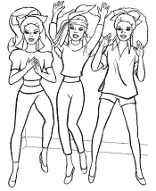 rock star coloring pages