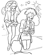 rock star coloring page