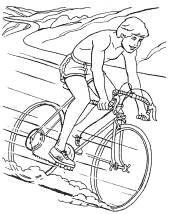 vacation coloring pages