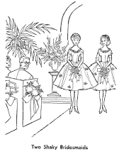wedding coloring page