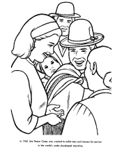 women in history coloring page
