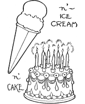 birthday coloring pages