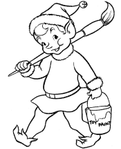 christmas coloring page
