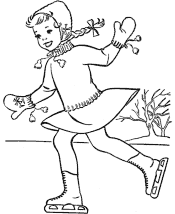 christmas kids coloring pages