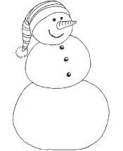 preschool christmas coloring page
