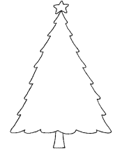 preschool christmas coloring page