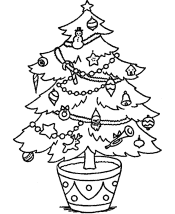 christmas coloring page