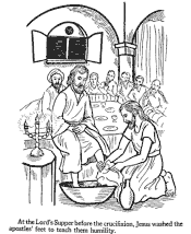 christian easter coloring page