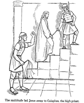 christian easter coloring page