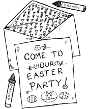 happy easter coloring pages