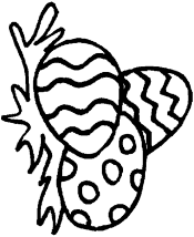 preschool easter coloring page