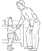 Father&acute;s Day coloring pages