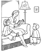 grandparents day coloring page