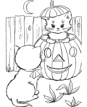 Jack O Lantern coloring pages