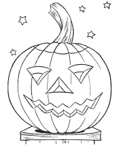 Jack O Lantern coloring pages