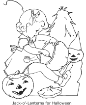 Jack O Lantern coloring page