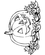Jack O Lantern coloring page
