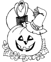 Jack O Lantern coloring pages