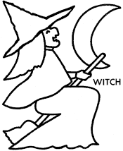 preschool halloween coloring pages