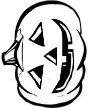 preschool halloween coloring page