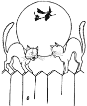 halloween witch coloring pages