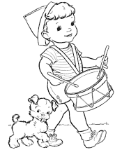 independence day coloring page