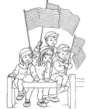independence day coloring pages