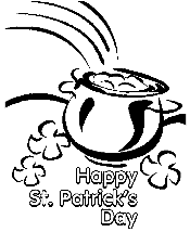Pot of Gold coloring page