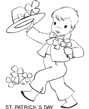 St Patrick&acute;s Day coloring pages