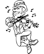 St Patrick&acute;s Day coloring pages
