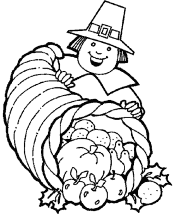 cornucopia coloring pages