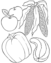 thanksgiving coloring pages