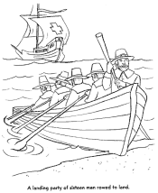 first thanksgiving coloring pages