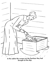 first thanksgiving coloring page