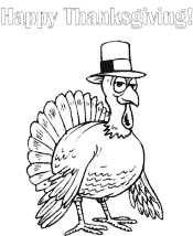 thanksgiving coloring pages