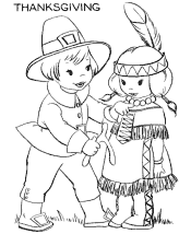 thanksgiving coloring page