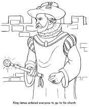 pilgrim coloring pages