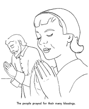 thanksgiving coloring page