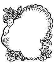 turkey coloring pages