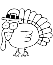 turkey coloring page