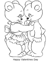 teddy bear coloring page