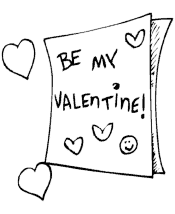 valentine&acute;s day coloring pages