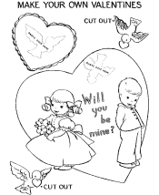 Printable Valentine Craft
