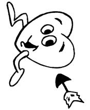 cupid coloring pages