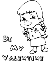 valentine&acute;s day coloring pages